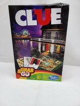 New Travel Car Clue game  Grab &amp; GO Board Game Hasbro - £9.49 GBP