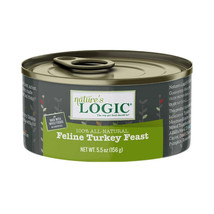 Natures Logic Cat Grain Free Turkey 5.5oz. (Case of 24) - £82.26 GBP