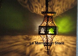Moroccan ceiling light - Hanging hanging Lamp - Lantern Moroccan -Moroccan light - £110.78 GBP