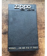 ZIPPO 1651 SLIM WOODGRAIN LIGHTER USA Old Stock - $44.55
