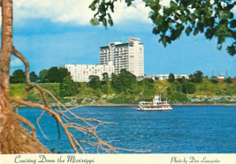 Cruising Down The Mississippi The Memphis Queen II Postcard Unposted - £3.83 GBP