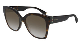 GUCCI GG0459S 002 Havana/Brown 54-19-145 Sunglasses New Authentic - $236.67