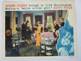 Kitty Foyle 1940 Original Lobby Card 11x14 Ginger Rogers James Craig - £34.94 GBP