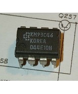 KM93C46 - Samsung EEPROM, 1024-BIT - DIP8 - RARE Vintage - $60.90 MXN