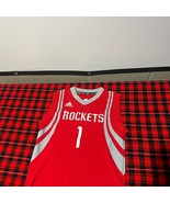 Adidas Rockets Red Basketball Jersey - $22.44