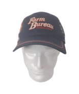 Farm Bureau Insurance American Flag Adjustable Snapback Hat Cap Mesh Back - $242.56 MXN