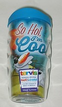 Tervis Disney Frozen Olaf So Hot He&#39;s Cool Design Wavy 10-oz Tumbler w/Lid - £7.80 GBP