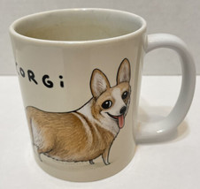 Society 6 Corgi Dog Tan Coffee Tea Mug Cup 3.75 inches - $11.08