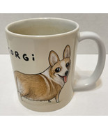 Society 6 Corgi Dog Tan Coffee Tea Mug Cup 3.75 inches - $11.08