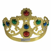 Adjustable Gold Queen Crown Costume Accessory for Ages 14 yrs old and up - £13.35 GBP