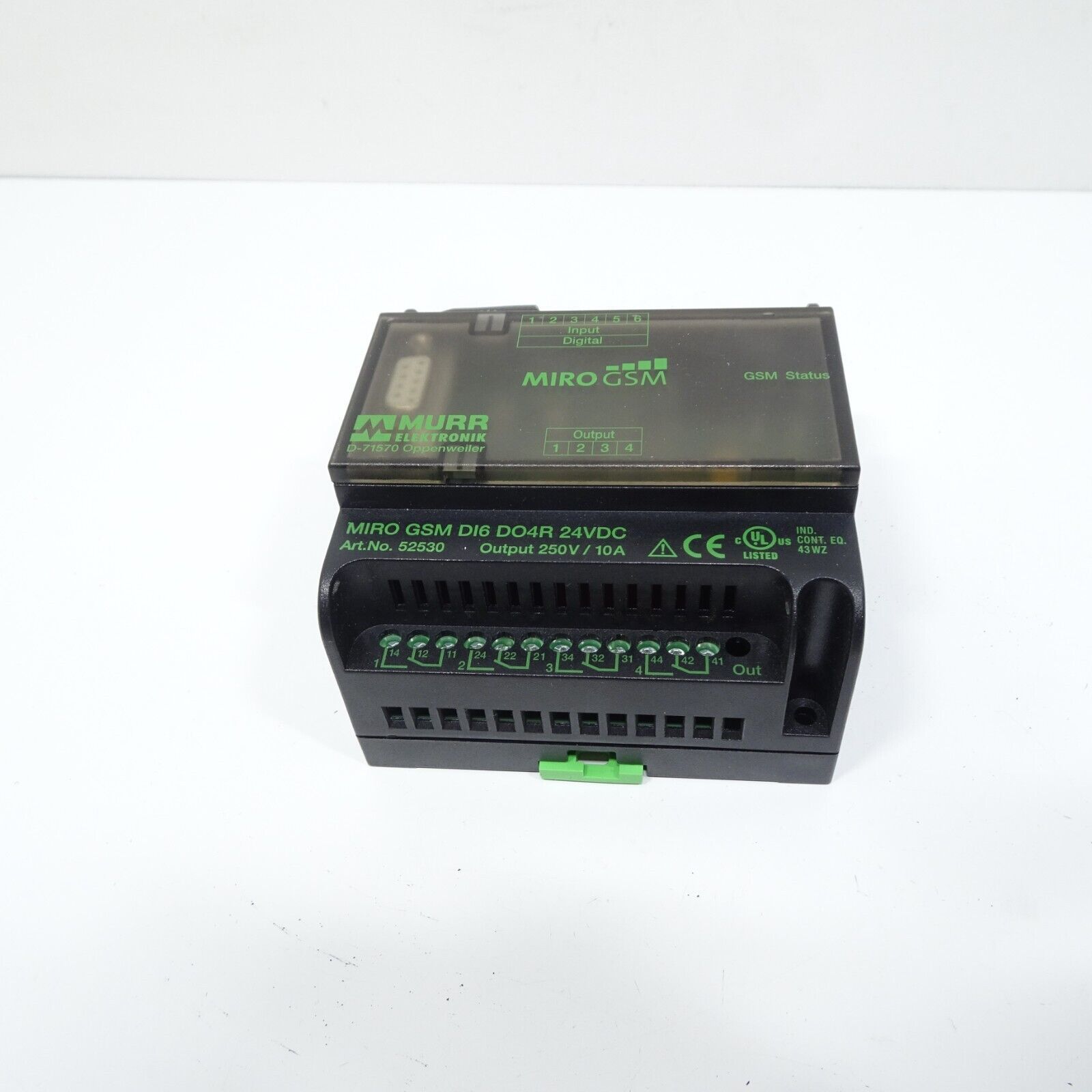 Miro GSM DI6 DO4R Integrated GSM Module 4A1K2-1.00-1.01 - $26.99