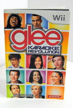 Instruction Manual Booklet Only Glee Karaoke Revolution 2010 Wii No Game - $7.50