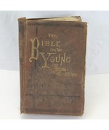 Bible For The Young and Fireside Commentator 1880 Illustrated  J H Chamb... - $979.51 MXN