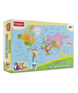 Play &amp; Learn Funskool World Map - $16.99