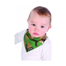 Skibz Dribble Bib - Khaki Camouflage  - $11.00