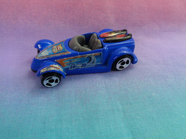 2008 McDonald's Hot Wheels Mattel Blue Roadster Car Wave Runner - a is - HTF - £1.85 GBP
