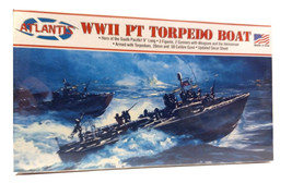Atlantis Models WWII PT Torpedo Boat 1:102 Scale Model Kit 9&quot; Long New in Box - £21.17 GBP