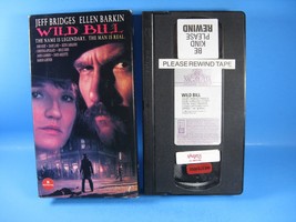 Wild Bill (VHS, 1996) Tape Movie Westerns Jeff Bridges Ellen Barkin Walter Hill - £4.70 GBP