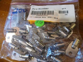 NEW LOT of 2   Chicago Key for Vending Machines Model#- ACE WU 654 - $18.99