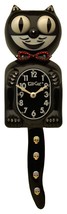 Limited Edition Skull Tail/Bow  Kit-Cat Klock Swarovski Crystals Jeweled Clock  - £125.82 GBP