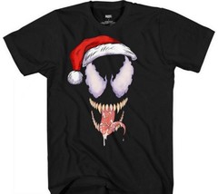 Mad Engine Marvel Venom in Santa Hat Men Short Sleeve Graphic T-Shirt (2... - £10.30 GBP