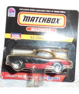  Matchbox 1998 Taco Bell 1962 Corvette Mint On Sealed Card - £3.16 GBP