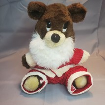 Dakin Santa Bear PlushThe Old Country Beard 8" Nutshells Korea 1970s Vintage - $15.79