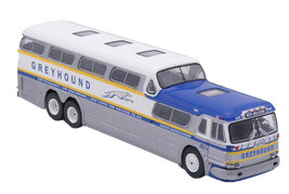Brekina Greyhound Scenic Cruiser Bus-Gold Stripes  1/87 Scale NIB USA Se... - $38.56