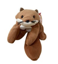 Ty Beanie Babies Plush Sly the Fox dob September 12 1996 Paper Hang tag - £7.92 GBP