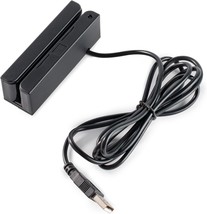 Msr90 Swiper Magnetic Credit Card Reader USB 3 Tracks Hi Lo Data Collect... - $37.61
