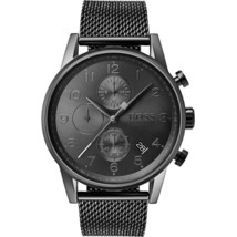 Hugo Boss cronografo da uomo in acciaio inossidabile quadrante grigio... - £99.35 GBP
