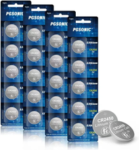 Pgsonic 20 Pack CR2450 3V Lithium Coin Battery - £11.77 GBP