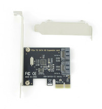 Pcie Pci-E To Sata 3.0 Internal 6Gbps 2-Port Expansion Controller Card Adapter - £18.76 GBP