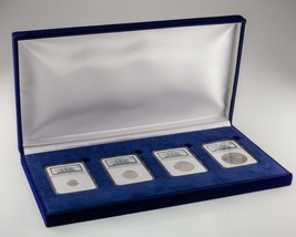 Binion Uncirculated Type Set NGC #861 of 2500 with Original Box and Papers - £186.65 GBP