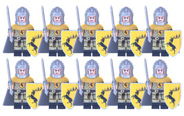 House Baratheon Sword Infantry Game of Thrones Custom 10 Minifigures Set - £13.10 GBP