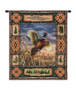 26x33 PHEASANT Bird Lodge Wildlife Nature Tapestry Wall Hanging - €69,68 EUR