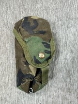 M16A2 Magazine Pouch Double 30 Rounds 2 Mag Magazine Woodland US Army Mi... - $12.86