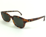 Vintage la Eyeworks Sunglasses LOAFER 802 Tortoise Rectangular with Gree... - $88.91