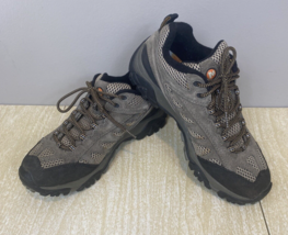Merrell Womens Mesa Ventilator Taupe Continuum Vibram Hiking Trail Shoes Size 10 - £22.16 GBP