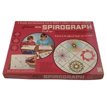 Vintage 1967 Kenner&#39;s Spirograph No. 401 Red Tray Art Drawing Hobby Decor - £29.59 GBP