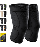 2 Pack Knee Braces for Knee Pain, Knee Compression Sleeve for Men and Wo... - $22.60