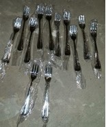 12qty Cocktail Forks GRAN ROYAL International Stainless China NOS - £19.91 GBP