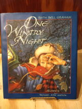 One Wintry Night Hardcover Ruth Bell Graham Illustrated Richard Jesse Watson - £12.23 GBP