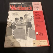 SEPTEMBER-OCTOBER 1957 Workbench Magazine Car Port - £10.07 GBP