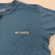 Columbia PFG RN#117508 Men's Teal Cotton Short Sleeve Graphic T-Shirt Size Large image 4