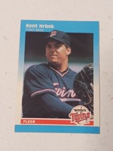 Kent Hrbek Minnesota Twins 1987 Fleer Mini Card #57 - £0.78 GBP