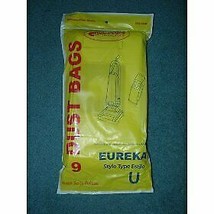 Eureka Style U Single Wall Vacuum Bags - 9 Pack - £10.68 GBP