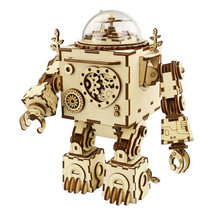 Robotime DIY Mechanical Wooden Music Box - Orpheus - $71.22