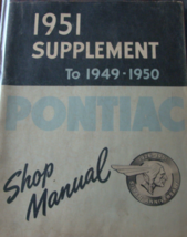 1949 1950 1951 Pontiac Tout Modèles Service Atelier Réparation Manuel Supplément - £19.64 GBP