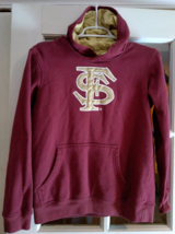 Boys Florida State Garnet &amp; Gold Hoodie Youth Athletic Sweatshirt Size L... - £18.04 GBP